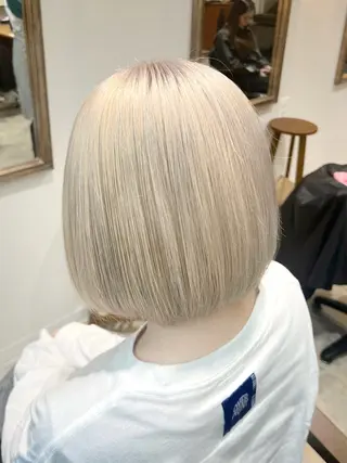 ショート カラー collet矢島/ ブリーチ指名No.1のヘアスタイル