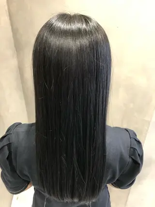 ロング カラー 縮毛矯正⭐️ 桜場裕一のヘアスタイル