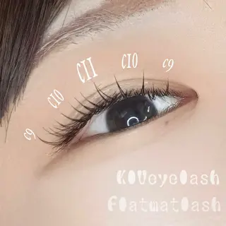 マツエク・マツパ KIU eyelash所属・KIUeyelash ✴︎koharuのマツエク・マツパデザイン