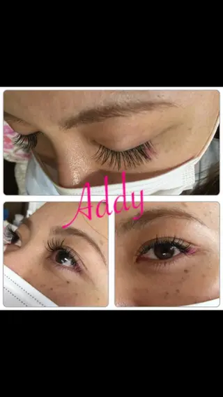 マツエク・マツパ 〜Addy〜 yuiのマツエク・マツパデザイン