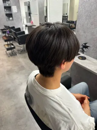 パーマ メンズ 立川韓国メンズヘア ニュアンスパーマ安井のヘアスタイル