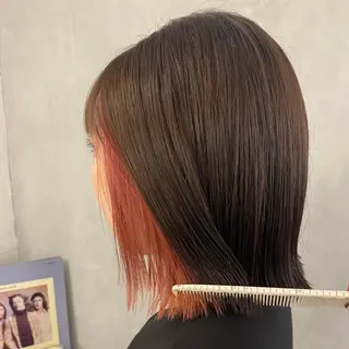 ショート カラー ✨Bobヘア🌱 インナー🌱Ami✨のヘアスタイル
