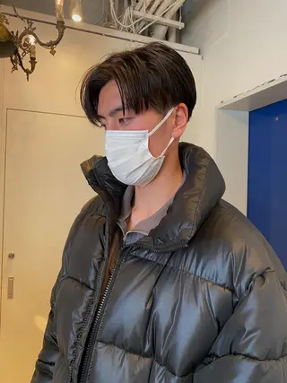 ショート メンズ おしゃれパーマ メンズ特化/みーまんのヘアスタイル