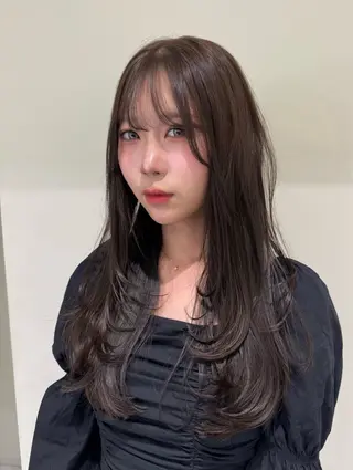 ロング 韓国レイヤー💋/ ワンホン/NANAのヘアスタイル