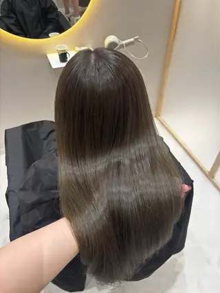 ロング 韓国レイヤーカット/ 🩶HARUKA🩶のヘアスタイル