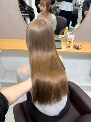 ロング カラー ヘアアレンジ 💗横浜美容室 💗HARUNAのヘアスタイル