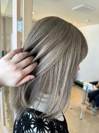 カラー SANA/ツヤカラー /カット大船のヘアスタイル