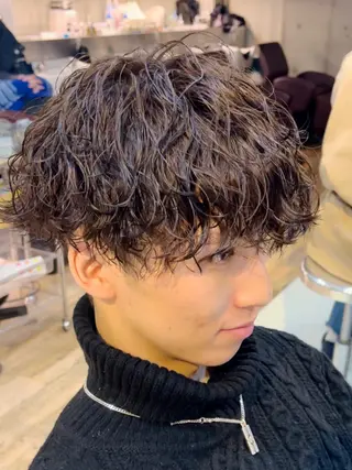 パーマ メンズ fifth リュウセイのヘアスタイル