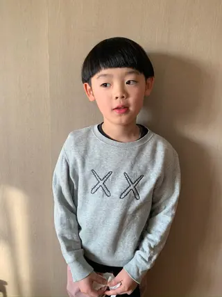 ショート メンズ キッズ トータルビューティー K:R鶴川のヘアスタイル