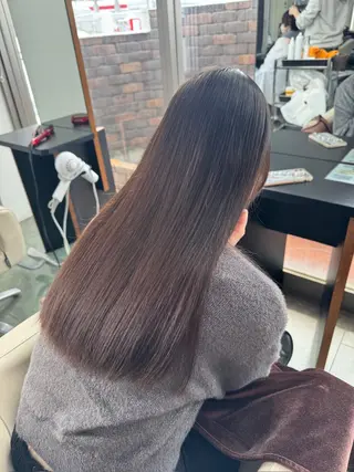 ロング 中谷 あずみのヘアスタイル