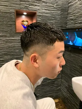 ショート メンズ カット無料 今野卓杜のヘアスタイル