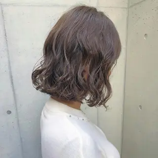 パーマ ボブパーマコテ巻き風 パーマNo1深江秀平のヘアスタイル