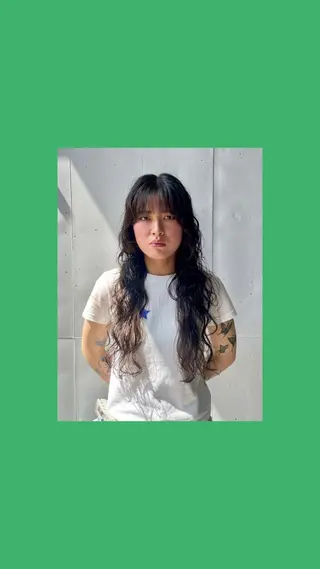 ロング Guru's Cut & Stand所属・ナルケ トモヤのヘアスタイル