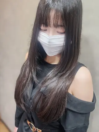 セミロング JOWIN hair design room所属・柏 康孝のヘアスタイル