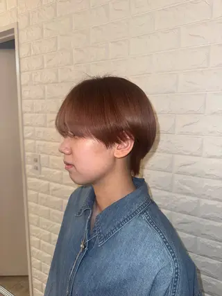 ショート KAMI-YU所属・森 千明のヘアスタイル