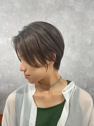 ショート C’LD hair produce /シールドヘア所属・モテ髪/ボブ/ショー ト/アダチフウトのヘアスタイル