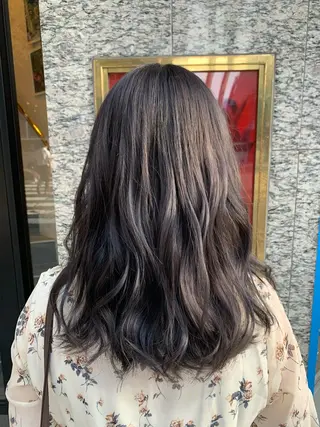 ロング カラー 森田 健介のヘアスタイル