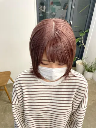 ショート カラー pole所属・【pole】 minaのヘアスタイル