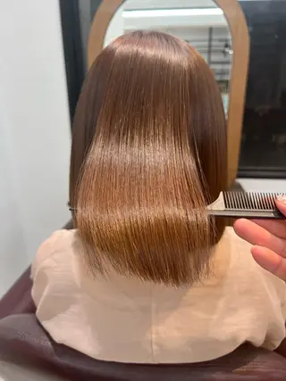 ミディアム カラー aid恵比寿所属・牧之瀬 拓海のヘアスタイル