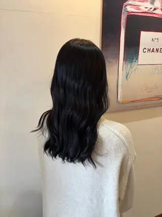 ロング カラー 兼子莉彩 ／暗髪🤎／暖色🍒のヘアスタイル