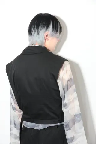 カラー 糸賀 蒼天のヘアスタイル