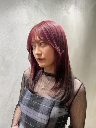 ロング カラー Ly a jitto  【リーアジット】所属・maho🦋🫧 Ly a jittoのヘアスタイル