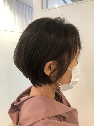 ショート 大迫 江梨のヘアスタイル