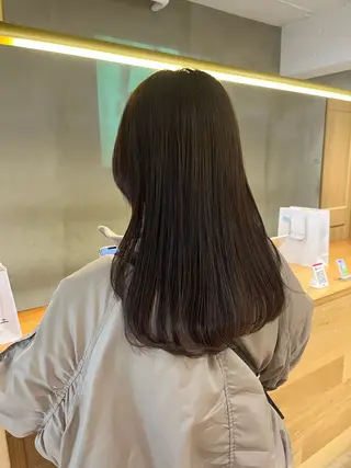 ロング カラー くすみカラー/ パーマ/ろーれんのヘアスタイル