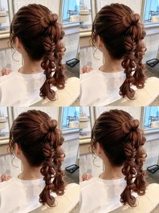 ロング ヘアアレンジ 🌷MAYU 🌷のヘアスタイル