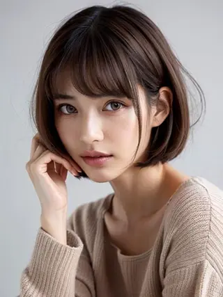 カラー Helena みなつのヘアスタイル