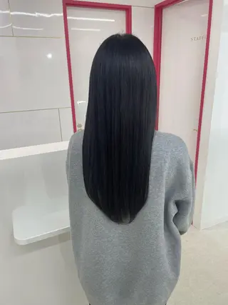 ロング カラー 冨木 雄斗のヘアスタイル