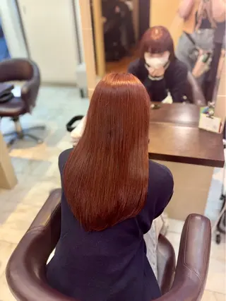 ロング カラー 🎀透明感カラー 🐈ナズナのヘアスタイル