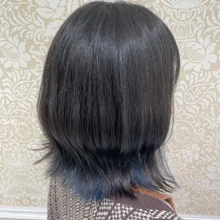 ミディアム カラー 髪質改善カラー💎 オオネヨシナリのヘアスタイル