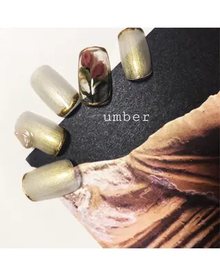 ネイル umber 三茶1分のネイルデザイン