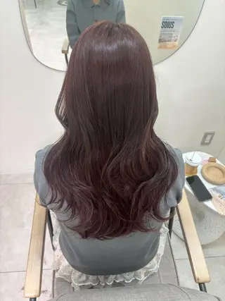 ロング N° rico 名駅のヘアスタイル