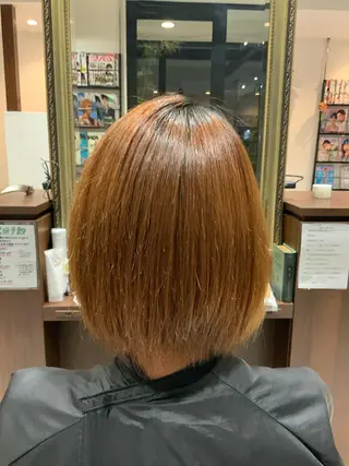 ショート 🌿ストレート🌿 髪質改善☘️シュウヤのヘアスタイル