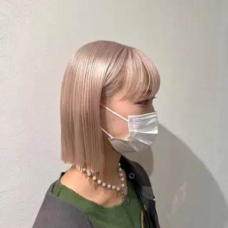 ショート カラー 𝙎𝙚𝙞𝙧𝙖 ☆カット/パーマのヘアスタイル