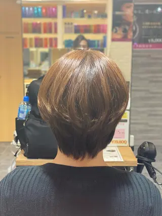 ショート 尾崎 優也のヘアスタイル