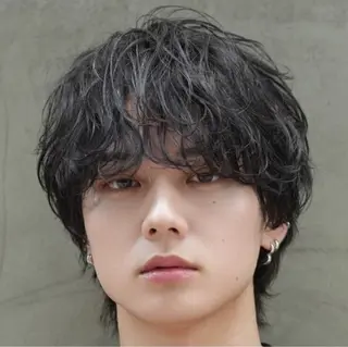 パーマ メンズ 仙台フェザーパーマ/ fifth/遠藤楓雅のヘアスタイル