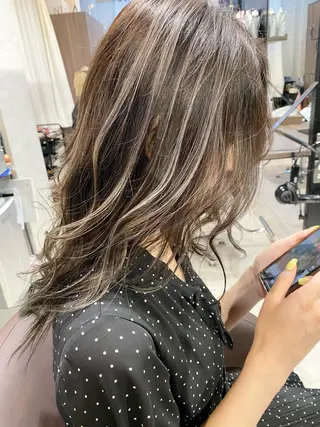 ミディアム ALPHA  HAIR所属・西院/ TAKAのヘアスタイル