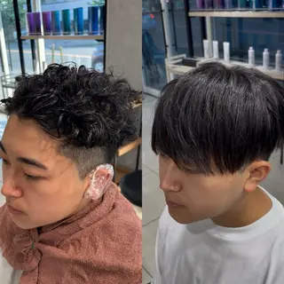 ショート パーマ メンズ メンズ支持率エリア No.1/keitaのヘアスタイル