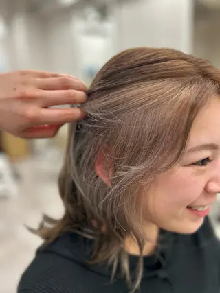 ミディアム ULUA吉祥寺店所属・ULUA ひまりのヘアスタイル