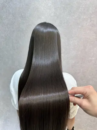 ロング 🔸縮毛矯正/髪質 改善カラー石崎🔸のヘアスタイル