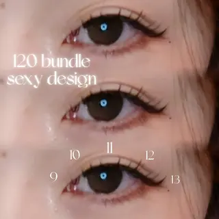 マツエク・マツパ AIRA 🤍のマツエク・マツパデザイン