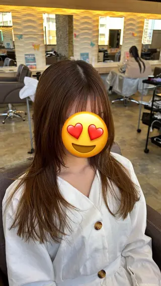 ロング 本堂 悠斗のヘアスタイル