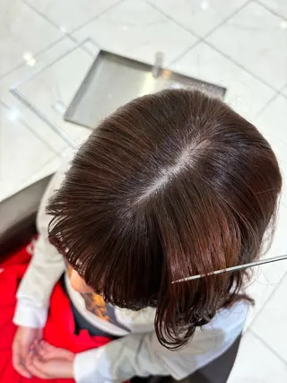 ロング 山本 侑平のヘアスタイル