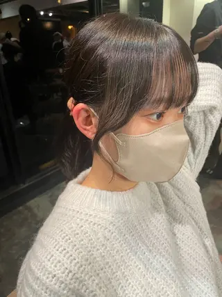 カラー La fith hair ray 札幌店所属・顔まわり/W カラー/リョウのヘアスタイル