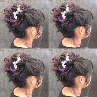 ミディアム ヘアアレンジ 🌷MAYU 🌷のヘアスタイル
