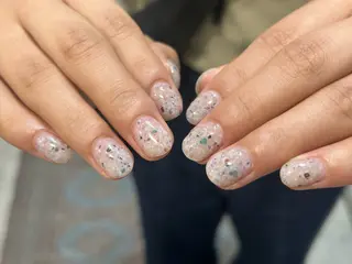 ネイル 0203ムニムサン 💙Mizuhoのネイルデザイン