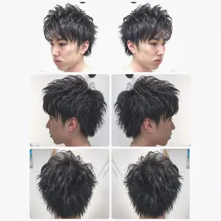 メンズ Hotely Y所属・榎本 稔久のヘアスタイル